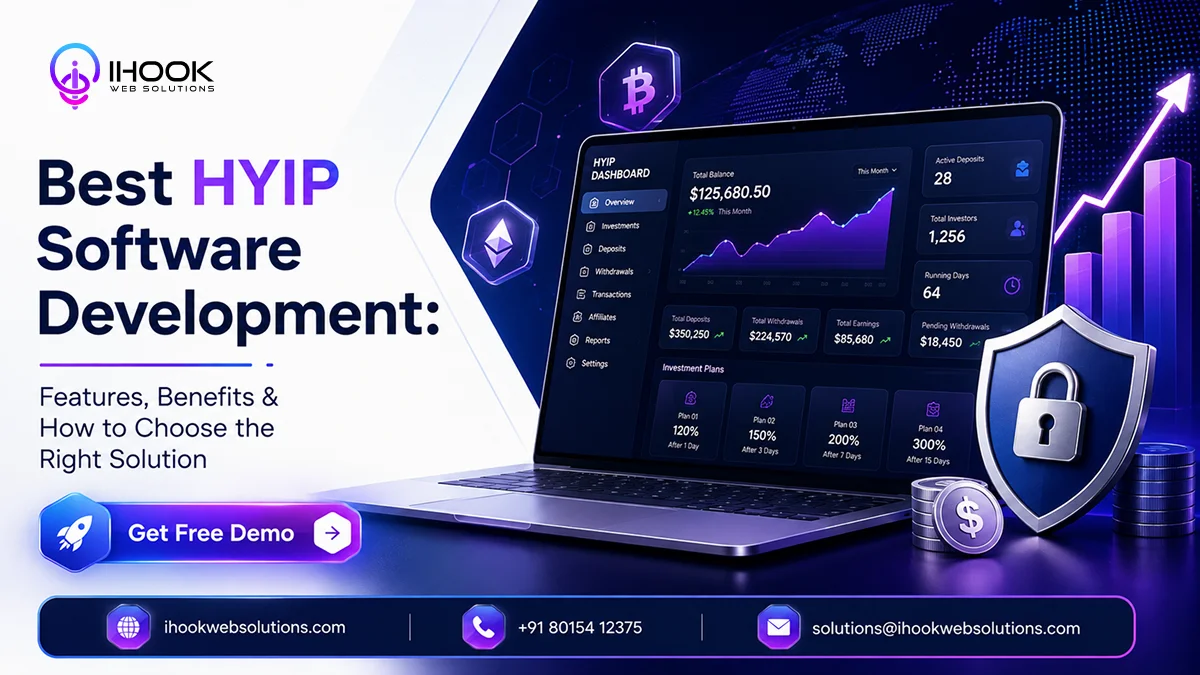 Best HYIP Software Development Company for Investment Platforms