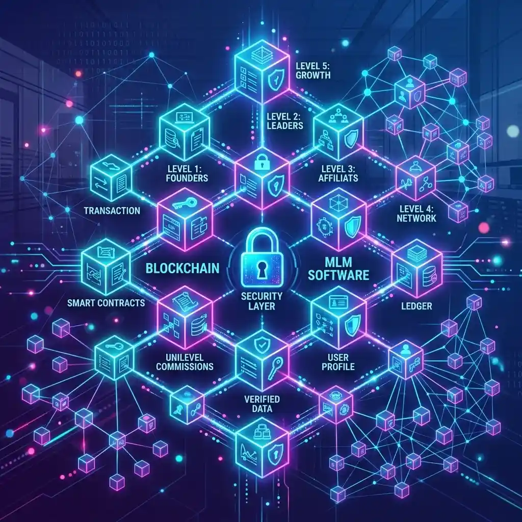 MLM Platforms Using Blockchain Technology